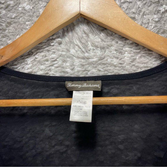 Tommy Bahama Women Size XS  Sheer Cover Up Tunic Top Dress Nylon - Picture 3 of 8